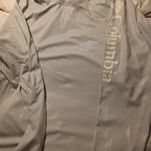 Columbia PFG Terminal Deflector Zero II Sun Hoodie - 2X - Light Blue